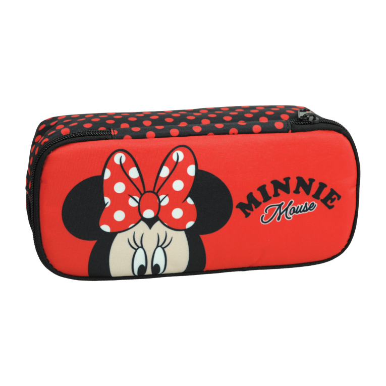 GIM - Gim Σχολική Κασετίνα Βαρελάκι Οβάλ 2 Θέσεων MINNIE NOMADIC SPIRIT  340-34144