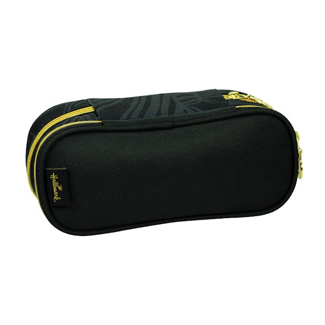 HALLMARK - Hallmark Σχολική Κασετίνα Βαρελάκι Οβάλ GOLDEN με 2 Θήκες  333-36141