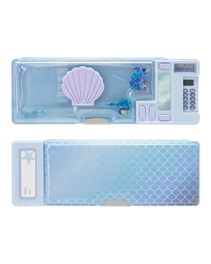 Yolo Retro Plus Κασετίνα με Κομπιουτεράκι OCEAN SHELL 11312