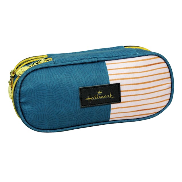 HALLMARK - BMU BACK ME UP  Σχολική Κασετίνα  ΒΑΡΕΛΑΚΙ ΟΒΑΛ DASHES 10,5 Χ 23,5 Χ 6   333-37141