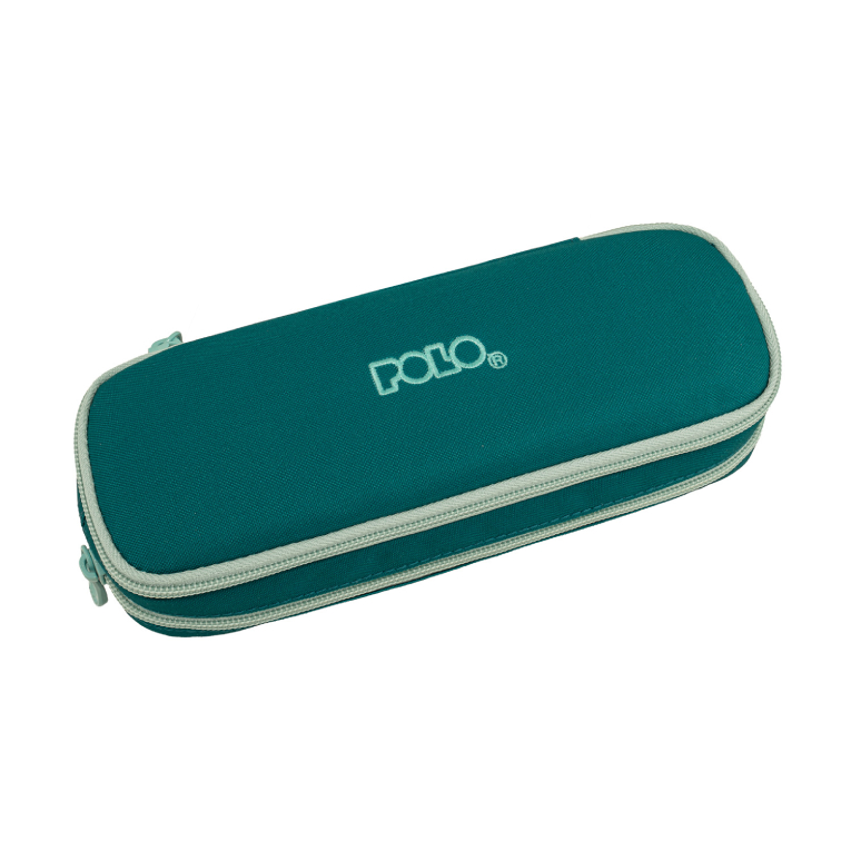Polo Original Κασετίνα Duo Box DOS2 με 2 Θήκες ΠΕΤΡΟΛ-ΓΑΛΑΖΙΟ 9-37-004-5853