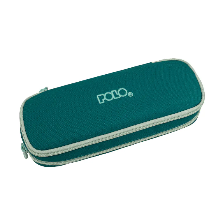 POLO - Polo Original Κασετίνα Duo Box DOS2 με 2 Θήκες ΠΕΤΡΟΛ-ΓΑΛΑΖΙΟ 9-37-004-5853