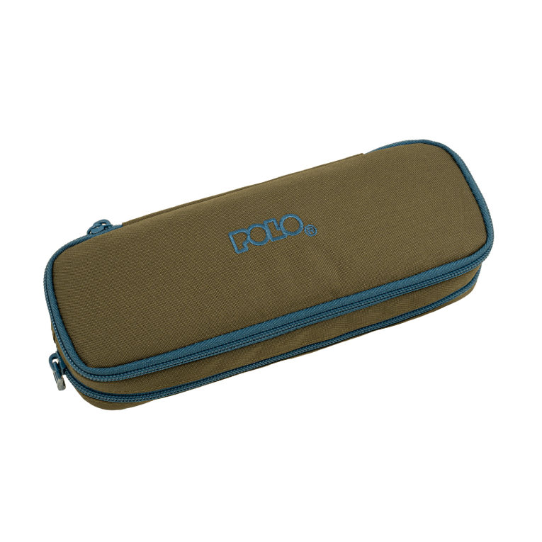 Polo Original Κασετίνα Duo Box DOS2 με 2 Θήκες ΧΑΚΙ-ΠΕΤΡΟΛ 9-37-004-6558