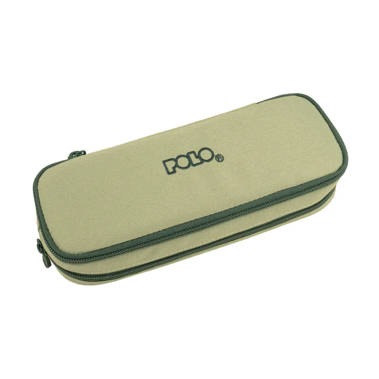 POLO - Polo Original Κασετίνα Duo Box DOS2 με 2 Θήκες ΦΙΣΤΙΚΙ-ΣΚΟΥΡΟ ΠΡΑΣΙΝΟ 9-37-004-6963
