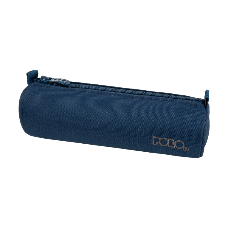 Polo Original PINS Pencil Case Wallet Κασετίνα Βαρελάκι με 1 Θήκη ΜΠΛΕ 9-37-014-5200