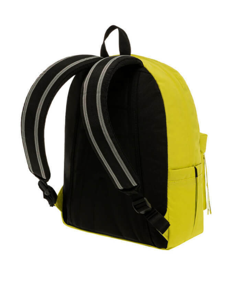 POLO - Σακίδιο Πλάτης  ORIGINAL SCARF Fluo Yellow Backpack με 1 κεντρική θήκη 9-01-135-7100  23lt  Y40cm Μ31cm Π18cm