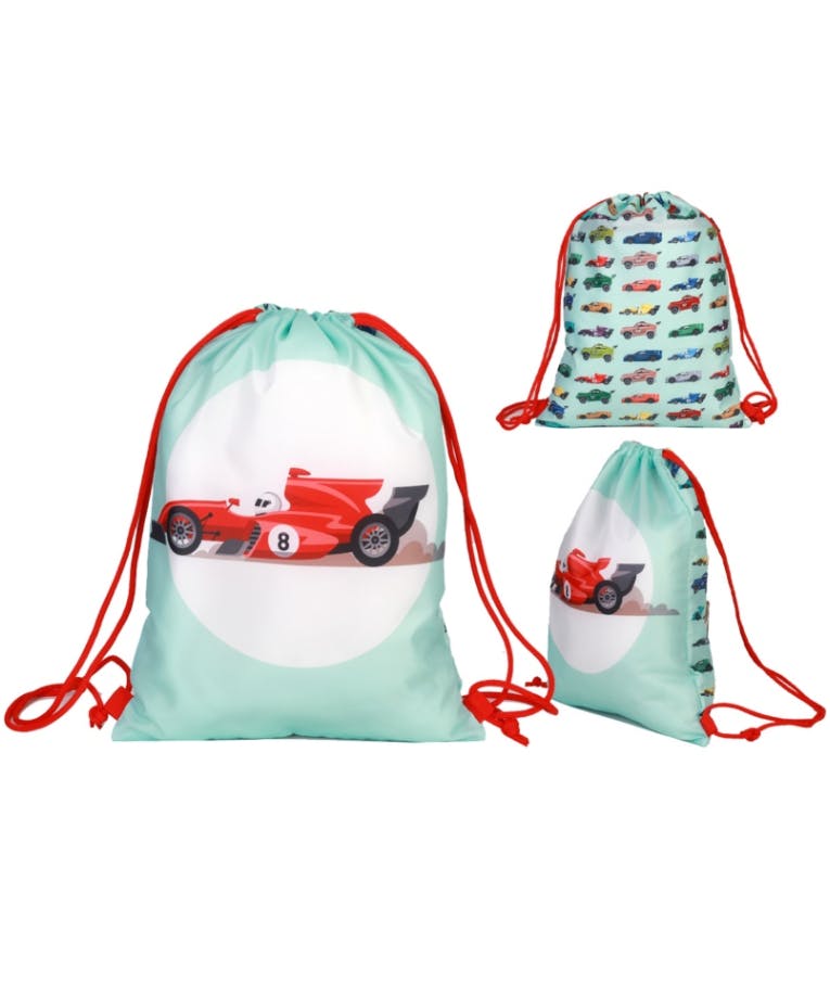 Τσάντα Πλάτης με Κορδόνι  GIFT Sports Bag CARS 32x42cm XL2237