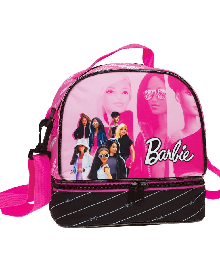  Τσαντάκι Φαγητού οβάλ Lunch Bag Ισοθερμικό Gim Barbie Out Of The Box σε χρώμα Ροζ  349-79220