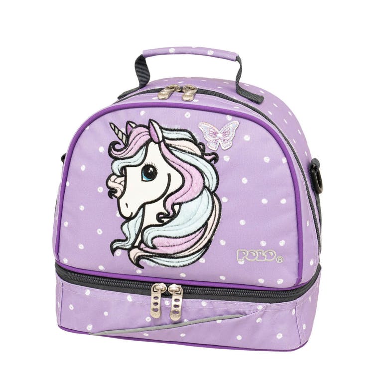 Polo Kid's Fun Cooler Bag Ισοθερμικό Τσαντάκι Φαγητού UNICORN 2 Θέσεων 6lt Y. 24cm |Μ. 27cm |Π. 16cm 9-07-056-8274