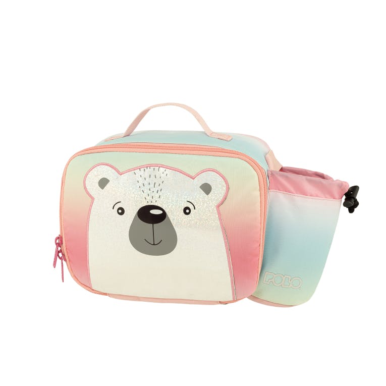 Polo Lunch Bag FRENZI BEAR Ισοθερμικό Τσαντάκι Φαγητού με 1 Κεντρική Θήκη 5.5lt Y. 17cm |Μ. 20cm |Π. 13cm 9-07-040-8299