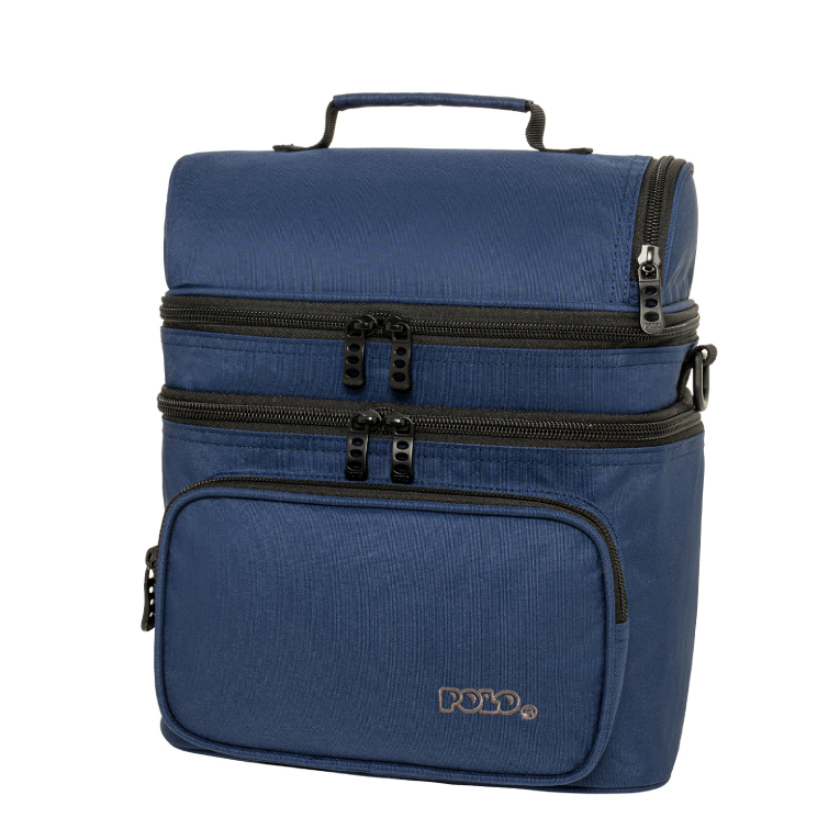 POLO -  Τσαντά Φαγητού LUNCH BAG OFFICE II Μαυρο 6 lt 25 x 22 x 16cm 9-07-061-2000