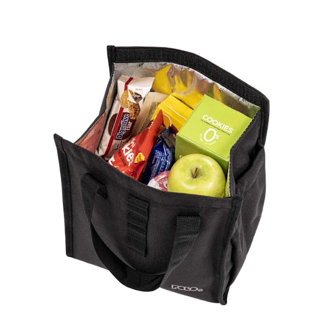 POLO -  Τσαντά Φαγητού LUNCH BAG OFFICE II Μαυρο 6 lt 25 x 22 x 16cm 9-07-061-2000