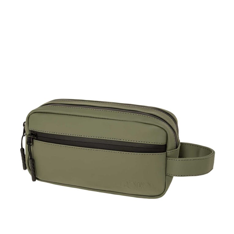 Τσαντά Καλλυντικών Νεσεσέρ WASH BAG GENTS Σκούρο Πράσινο 2 Θέσεων 1.5 lt 1.5 lt. 12x21x7 cm 9-38-008-6400