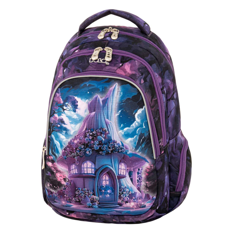 Σχολικό Σακίδιο Πλάτης  Soul Backpack 2 Κεντρικές Θήκες 9-01-063-8367  23lt 44x32x22cm