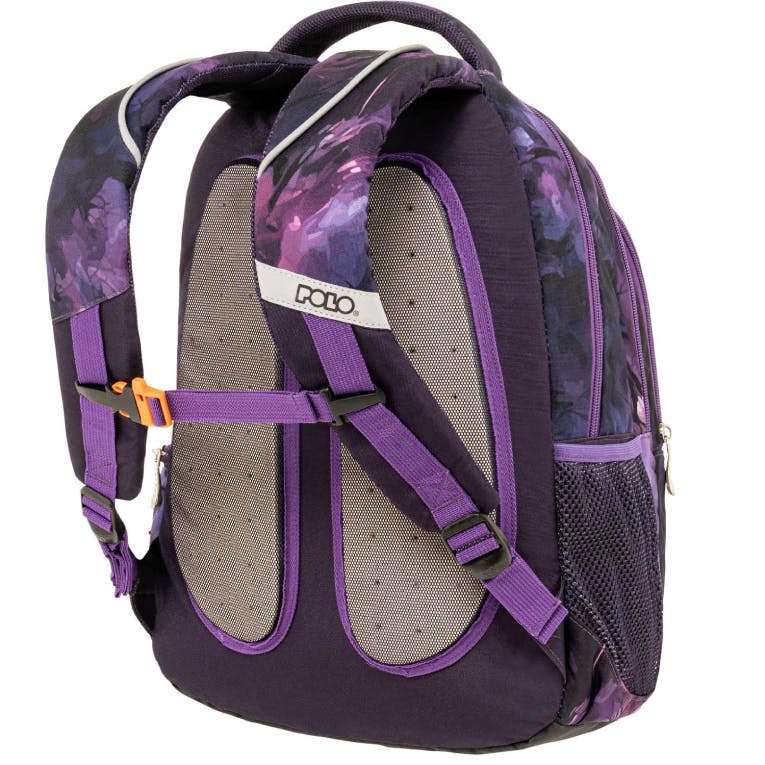 POLO - Σχολικό Σακίδιο Πλάτης  Soul Backpack 2 Κεντρικές Θήκες 9-01-063-8367  23lt 44x32x22cm