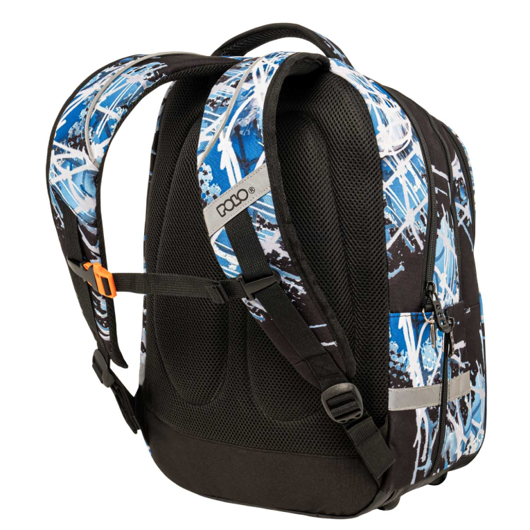 Σχολικό Σακίδιο Πλάτης  Growly Football Backpack 3 Κεντρικές Θήκες 9-01-058-8359 25 lt 45x30x23cm