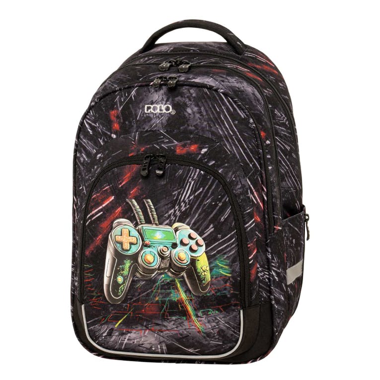 Σχολικό Σακίδιο Πλάτης  Growly GAMER Backpack 3 Κεντρικές Θήκες 9-01-058-8358 25 lt 45x30x23cm