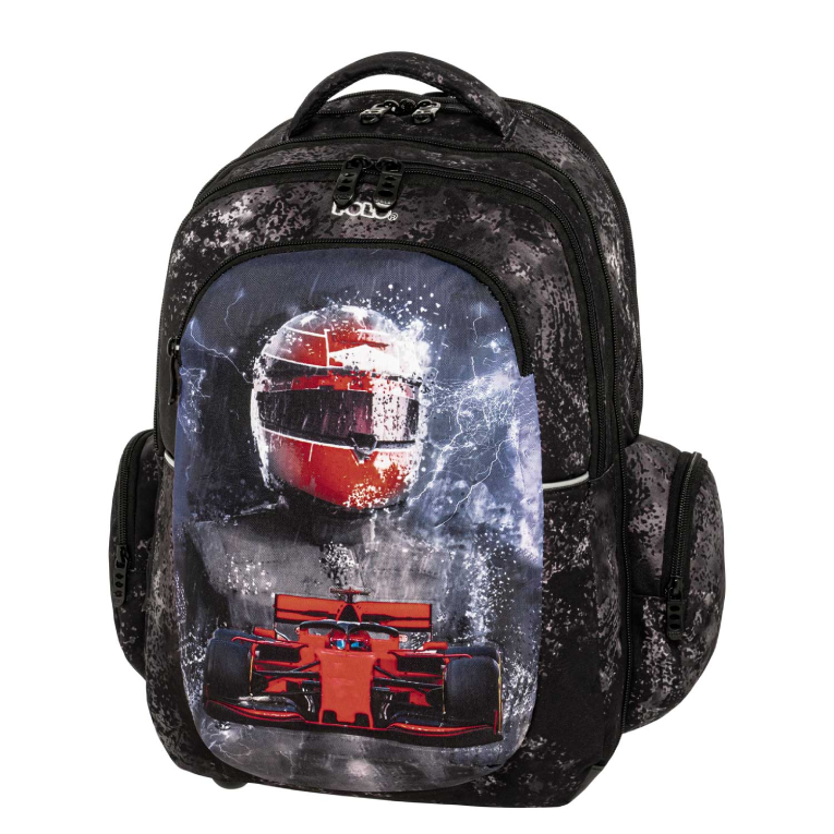Σχολικό Σακίδιο Πλάτης  MAXXI Backpack 3 Κεντρικές Θήκες Επεκτεινομενο 9-01-057-8356 25-30lt 44cm. | Μ. 33cm. | Π. 24 – 30cm