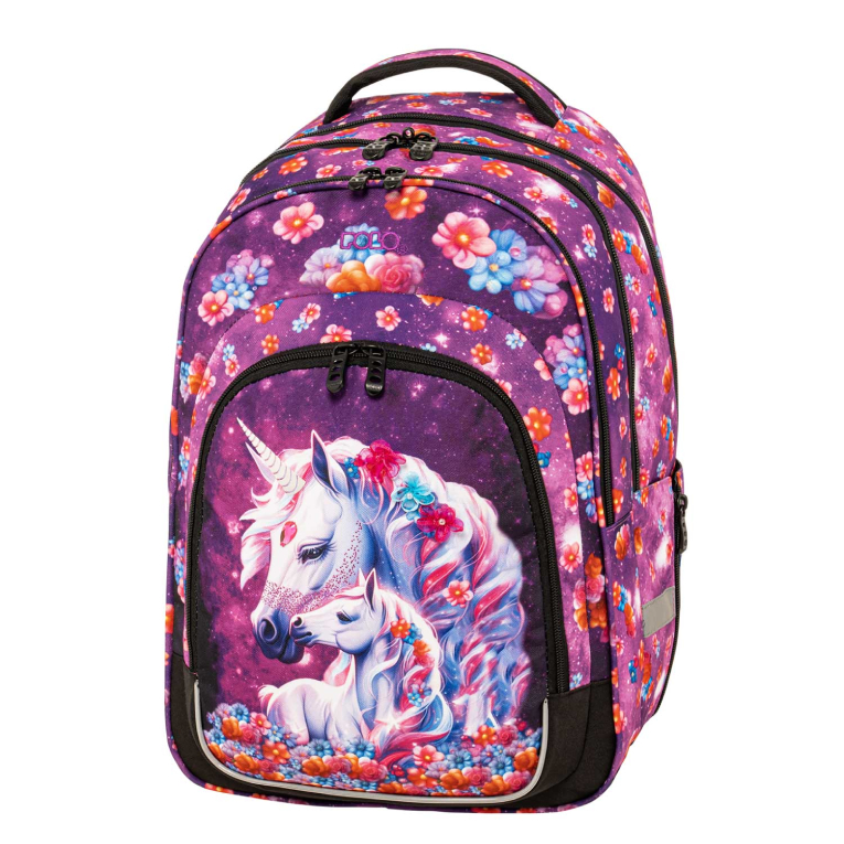 Σχολικό Σακίδιο Πλάτης  Growly Backpack 3 Κεντρικές Θήκες Επεκτεινομενο 9-01-058-8360 25-30lt 44cm | Μ. 33cm. | Π. 24 – 30cm