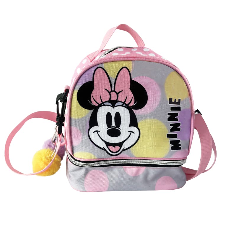 GIM - Gim Ισοθερμικό Τσαντάκι Φαγητού Ώμου MINNIE BOW Lunch Bag 340-33220