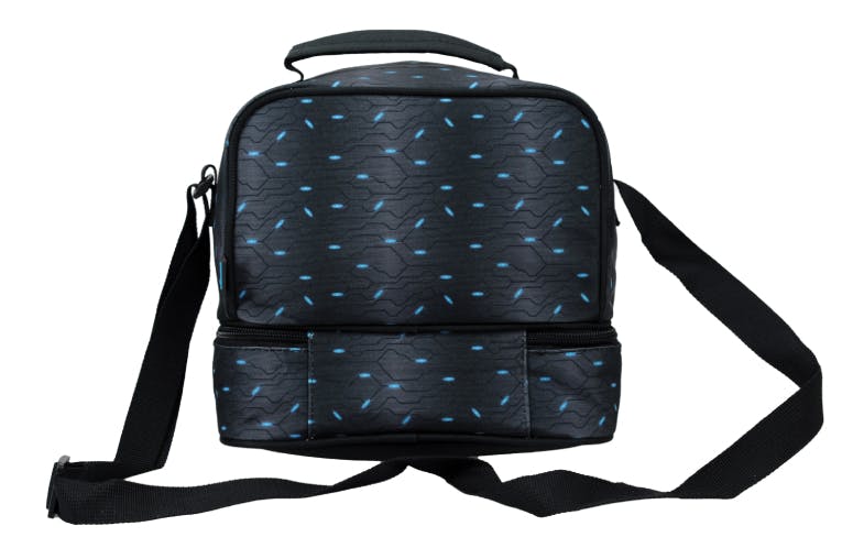 BMU - Back Me Up DINOSAUR ALIEN Ισοθερμικό Τσαντάκι Φαγητού Ώμου 20 x 15 x 21cm  357-27220