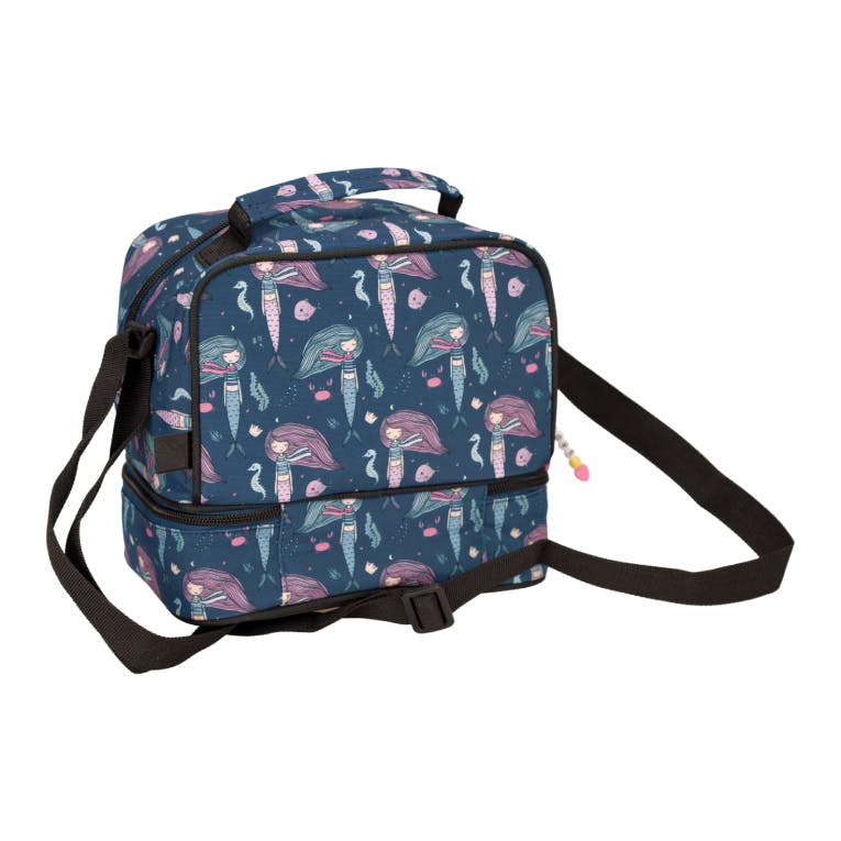 BMU - Back Me Up SEA MERMAID Ισοθερμικό Τσαντάκι Φαγητού Ώμου 20 x 15 x 21cm  357-28220