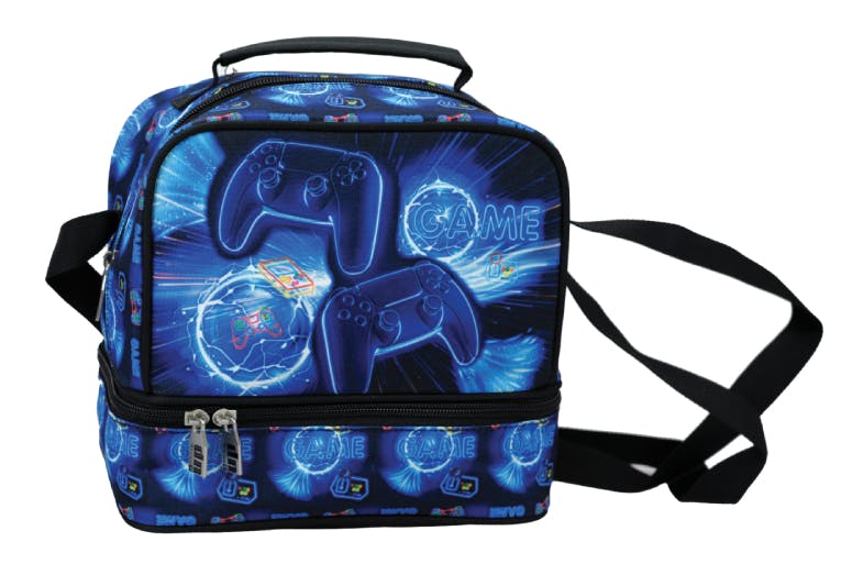 Back Me Up NEON GAME Ισοθερμικό Τσαντάκι Φαγητού Ώμου 30 x 22 x 13 357-26220