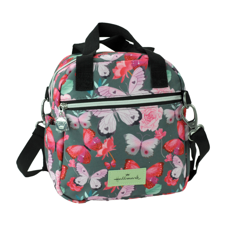 HALLMARK -  Ισοθερμικό Τσαντάκι Φαγητού Ώμου BUTTERFLY 333-38221