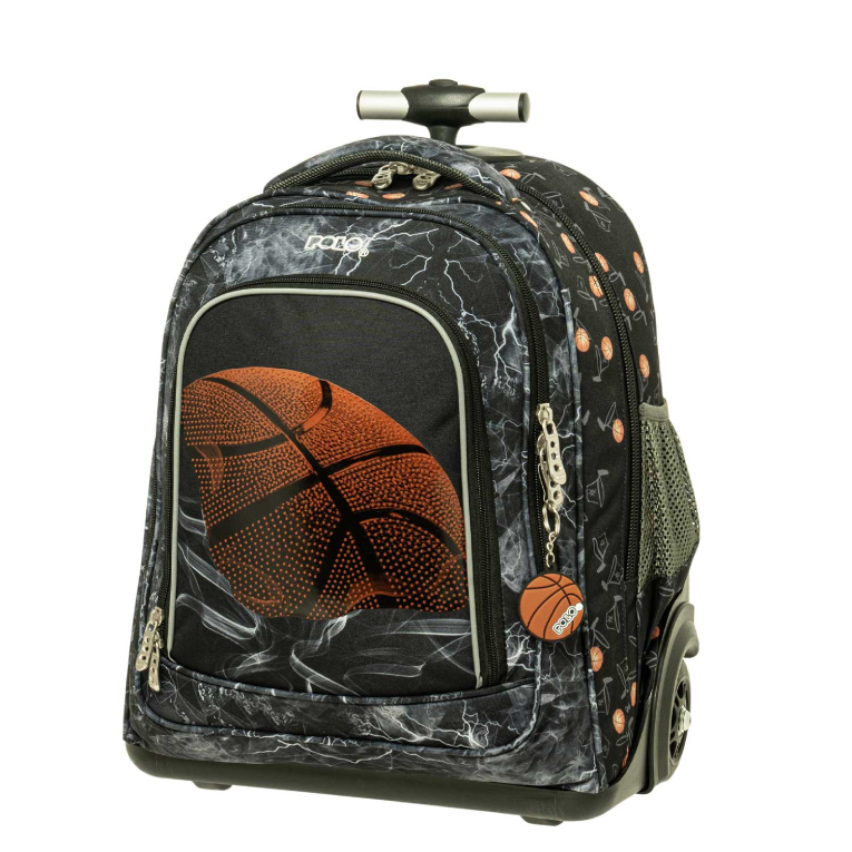 Polo MOVER Basketball Trolley Bag Σχολική Τσάντα Τρόλευ Δημοτικού Μ36 x  Π26 x Υ43m 9-01-073-8380