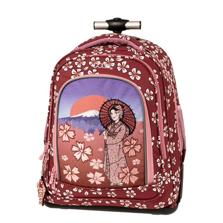 POLO - Polo MOVER Geisha Trolley Bag Σχολική Τσάντα Τρόλευ Δημοτικού Μ36 x  Π26 x Υ43m 9-01-073-8382
