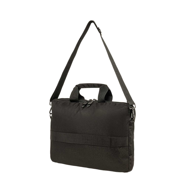 POLO - Τσάντα Χαρτοφύλακας Επεκτεινόμενος  BRIEFCASE ELEMENT BLACK-ΜΑΥΡΟ 30Χ40Χ5 10lt 9-07-089-2000