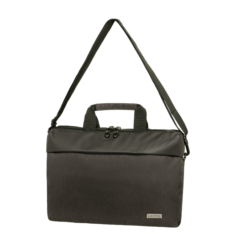 Τσάντα Χαρτοφύλακας minimal   PRESTOR κατάλληλος για Laptop 15.6'' CHARCOAL-ΑΝΘΡΑΚΙ 38Χ28Χ2 2lt 9-07-106-2100