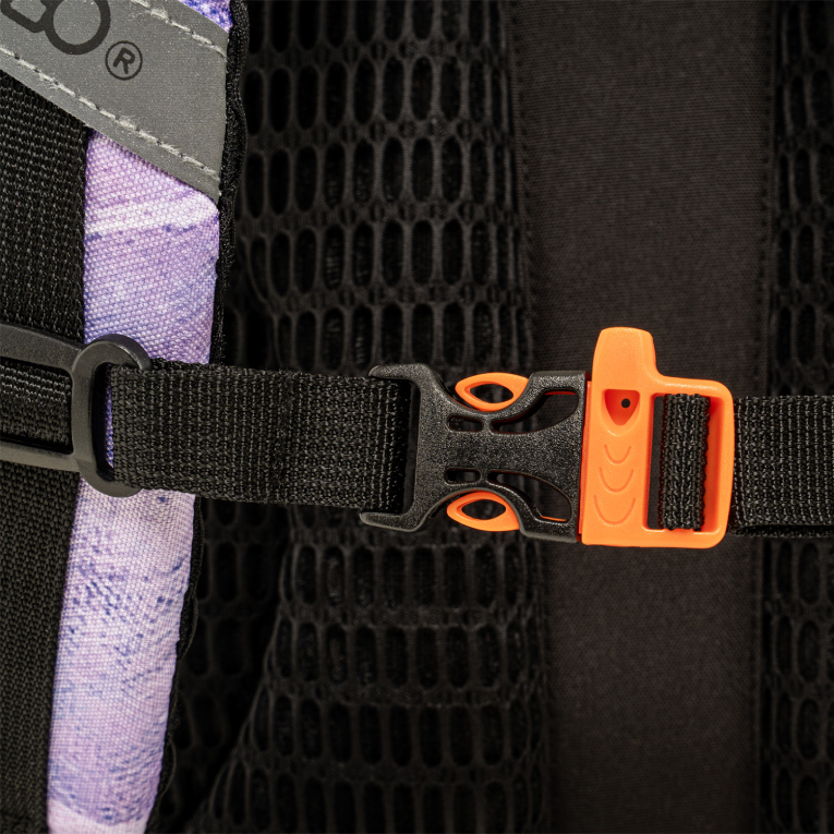 POLO - Σχολικό Σακίδιο Πλάτης  KINETIC ΡΟΖ ΝΟΤΕΣ NOTES Backpack με 4 Κεντρικές Θήκες (η μία επεκτεινόμενη)  9-01-072-8430