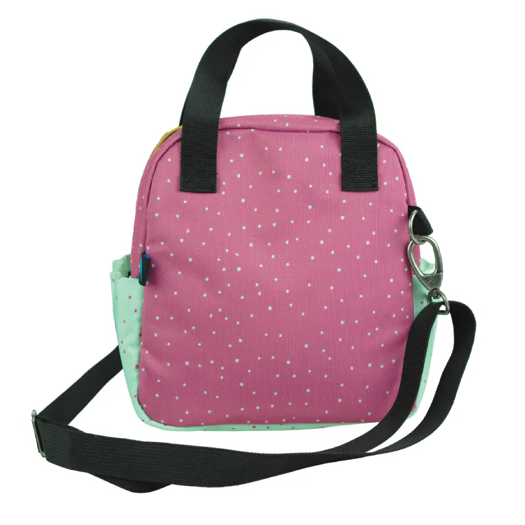 BMU - HALLMARK Lunch Bag Παιδικό Τσαντάκι Φαγητού Οβάλ με ισοθερμική επένδυση DIAGONAL 20x21x15 333-50221