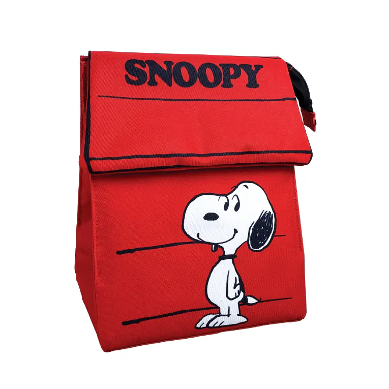 BMU - Back Me Up Lunch Bag Παιδικό Τσαντάκι Φαγητού Οβάλ με ισοθερμική επένδυση PEANUTS 20x21x15 365-10221