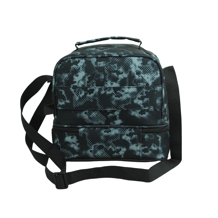 BMU - Back Me Up Lunch Bag Παιδικό Τσαντάκι Φαγητού Οβάλ με ισοθερμική επένδυση WILD CATS 20x21x15 357-47220