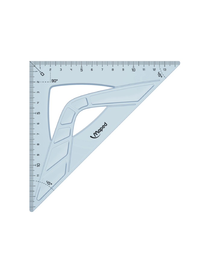 MAPED - Γεωμετρικό Τρίγωνο Maped GEOMETRIC 21CM 45° 242421