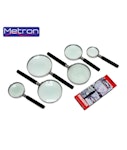 Metron Μεγενθυτικός Φακός 3" 75mm Magnifying Glass  7.1026