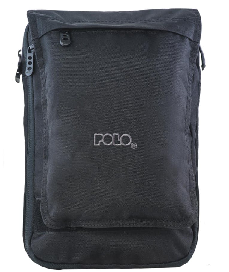Polo Τσαντάκι Ώμου Shoulder Bag BOOK Μαύρο  30x20x7  9-07-118-02