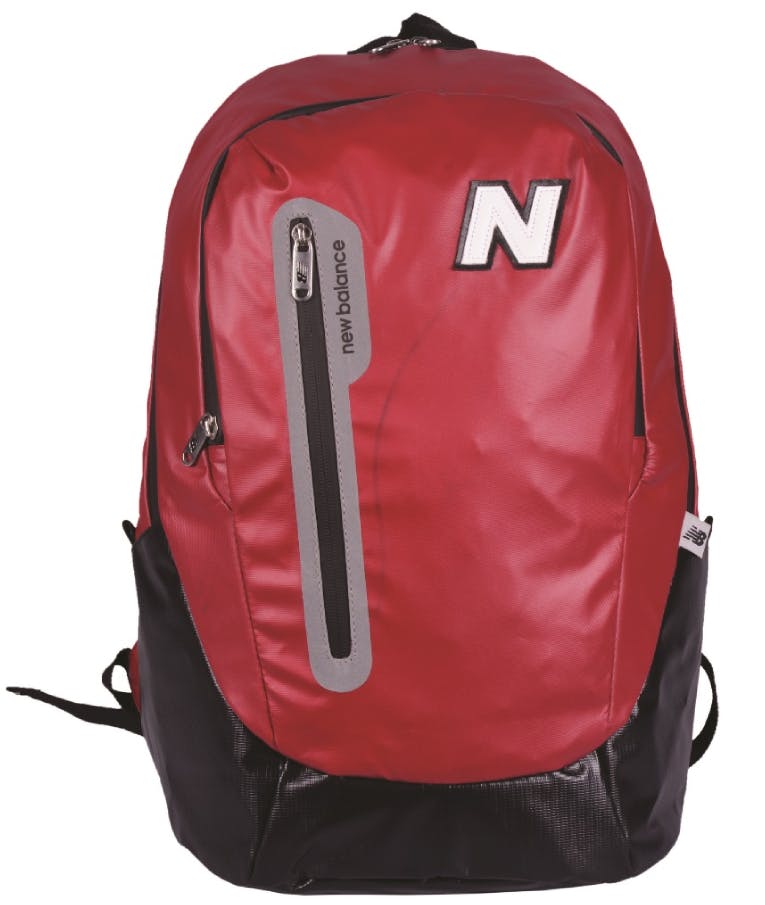 New Balance Σχολική Τσάντα Πλάτης Γυμνασίου - Λυκείου σε Κόκκινο χρώμα Μ30 x Π17 x Υ43cm Backpack 95168
