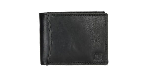 POLO - Polo Wallet Da Vinci Leather Double - Αντρικό Πορτοφόλι Δερμάτινο Rfid Blocking  Χρώματα Μαύρο / Καφέ  838048-999-0