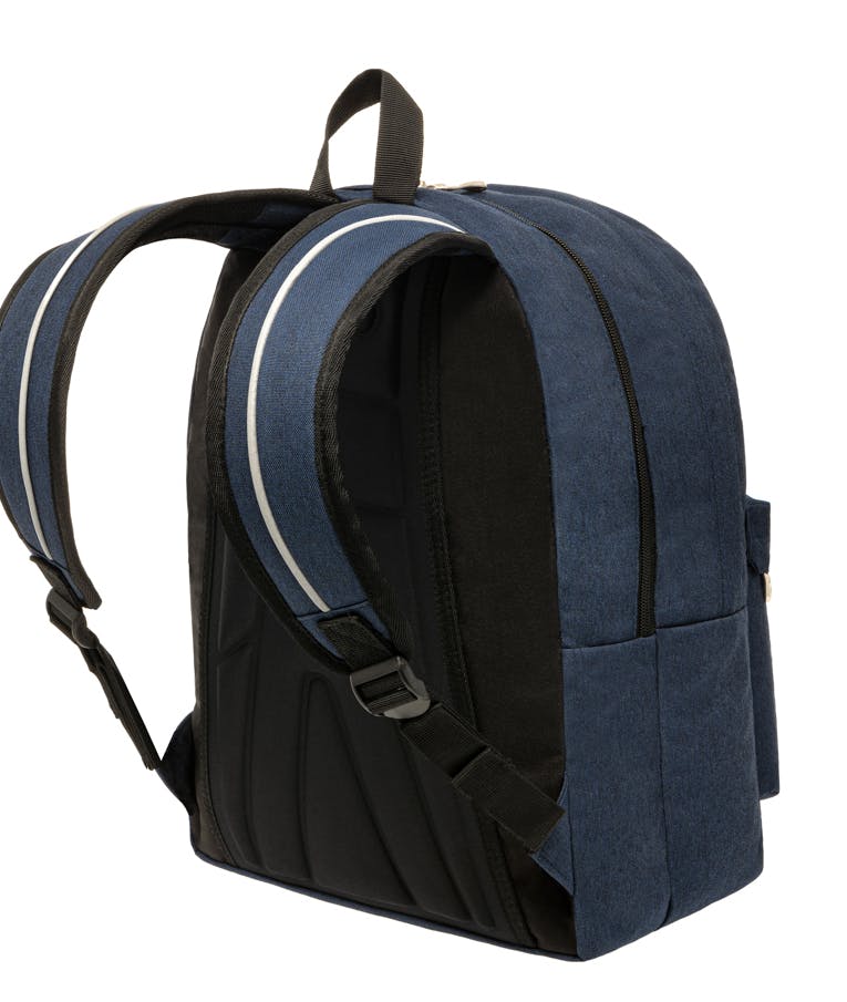 POLO - Σακίδιο Διθέσιο Πλάτης ORIGINAL DOUBLE SCARF 9-01-235-5100 Jean Μπλε Blue 30 lt Y41cm Μ31cm Π20cm BACKPACK