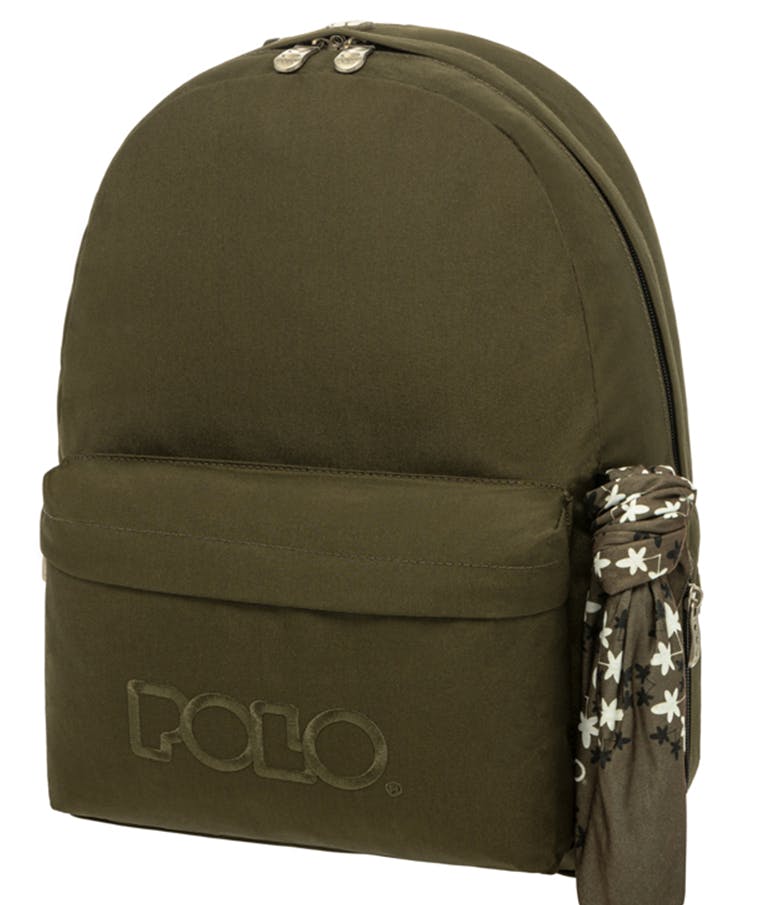 Σακίδιο Πλάτης Μονοθέσιο ORIGINAL SCARF 9-01-135-6500 Jean Olive Green Λαδί BACKPACK