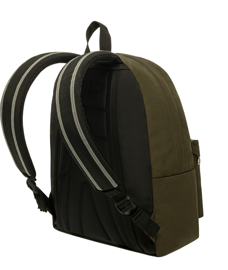 POLO - Σακίδιο Πλάτης Μονοθέσιο  ORIGINAL SCARF 9-01-135-6500  Jean Olive Green Λαδί BACKPACK
