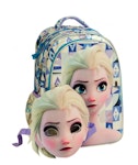 Τσάντα Οβάλ Elsa Frozen Σχολική Τσάντα Πλάτης Δημοτικού 341-66031