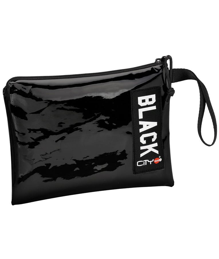 Τσαντάκι Χειρός Βόλτας Safe Pocket Trendy Black Mirror Μαύρο (CL22015) Luc sac