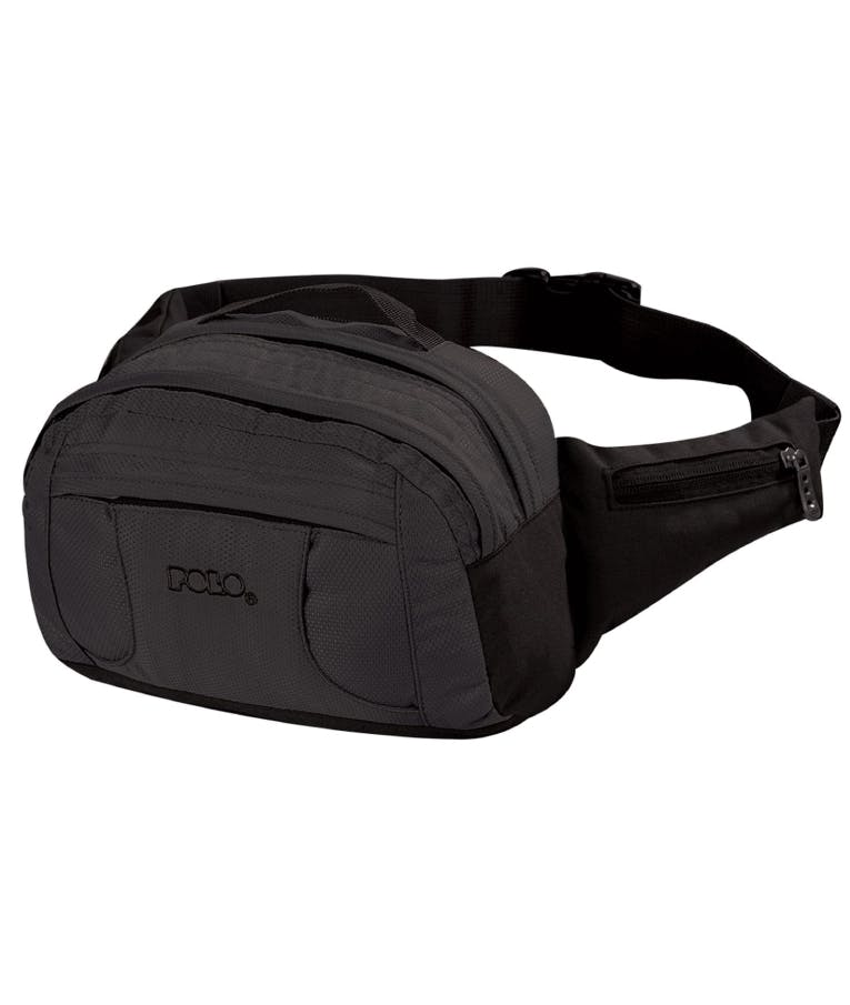 POLO - Polo Τσαντάκι Μέσης Waist Bag SUPREME Black Μαύρο  15x24x9   9-08-002-2000