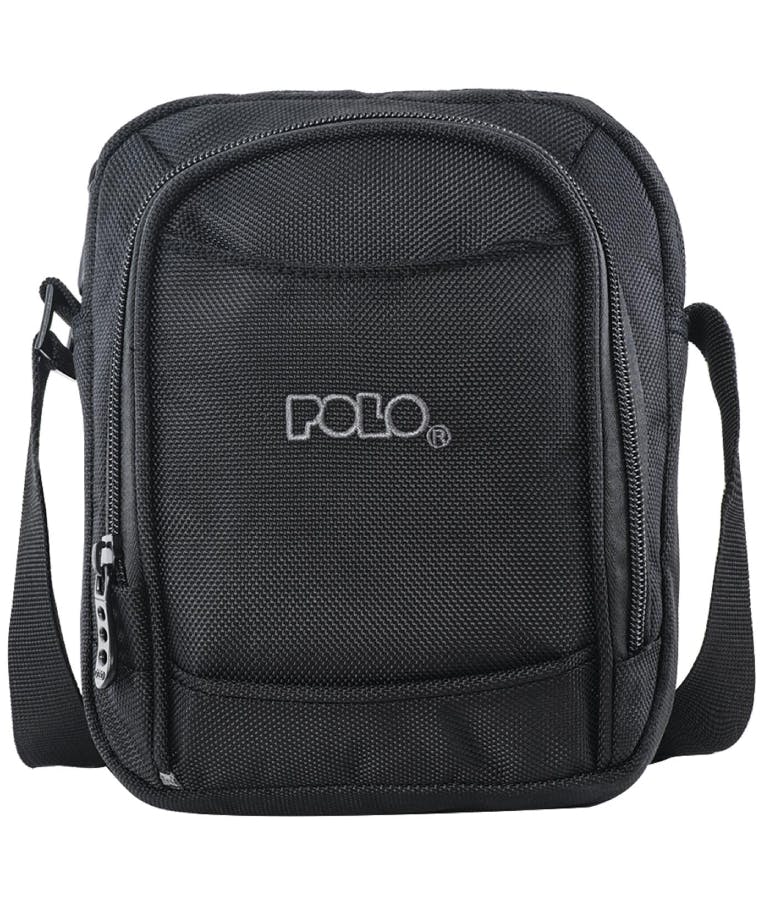 POLO - Polo Τσαντάκι Ώμου Shoulder Bag VERTICAL S Μαύρο  19x16x6   9-07-070-2000