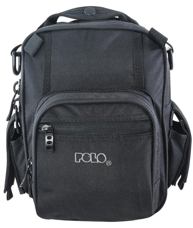 Polo Τσαντάκι Ώμου Shoulder Bag X-CROSS GUN Μαύρο  24x17x10   9-07-119-2000