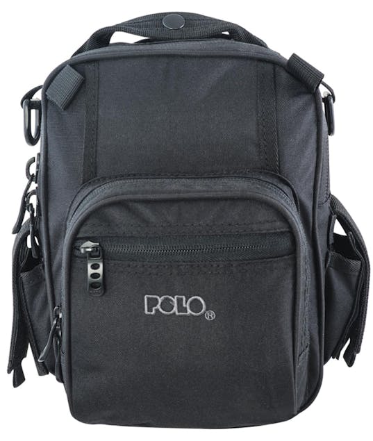POLO - Polo Τσαντάκι Ώμου Shoulder Bag X-CROSS GUN Μαύρο  24x17x10   9-07-119-2000